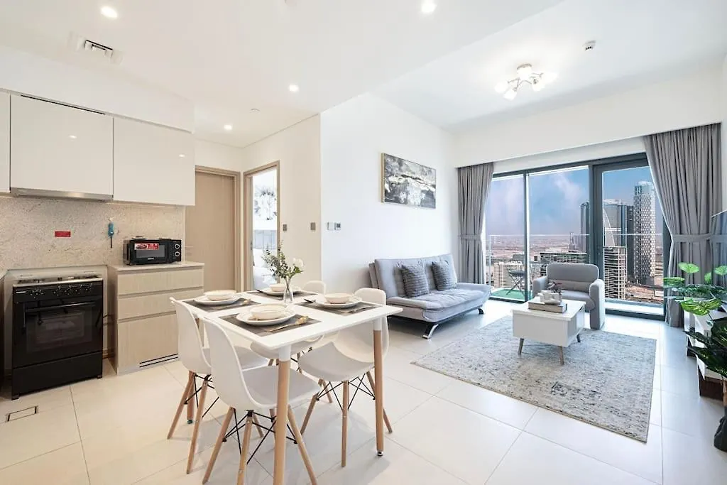 Apartment Downtown Luxurious 1Br Near Dubai Mall And Fountain
